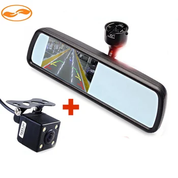 Special Bracket 4.3" TFT LCD Car Rearview Mirror Monitor with Night Vision Rear View Camera for Parking Assistance
Special Bracket 4.3" TFT LCD Car Rearview Mirror Monitor with Night Vision Rear View Camera for Parking Assistance