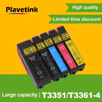Plavetink Compatible For Epson 33XL T3351 T3361 Ink cartridge For Expression Premium XP 530 540 630 640 635 645 830 900 Printer
Plavetink Compatible For Epson 33XL T3351 T3361 Ink cartridge For Expression Premium XP 530 540 630 640 635 645 830 900 Printer