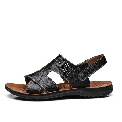 Фото New Men Slippers Breathable Summer Mens Beach Male Shoes | Обувь