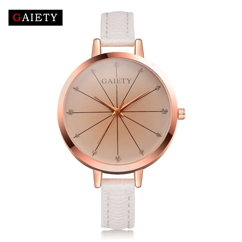 Gaiety Brand Top Luxury Womens Simple Face Fashion Leather Band Dress Quartz Wrist Watch Luxury Designer For Lovers Clock Watch
Gaiety Brand Top Luxury Womens Simple Face Fashion Leather Band Dress Quartz Wrist Watch Luxury Designer For Lovers Clock Watch