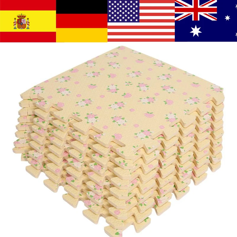 1Pc Children Carpet EVA Foam Shu Velveteen Mat Puzzle Baby Play Mat Interlock Exercise Floor Mat for Baby Gym Foam Carpet
1Pc Children Carpet EVA Foam Shu Velveteen Mat Puzzle Baby Play Mat Interlock Exercise Floor Mat for Baby Gym Foam Carpet