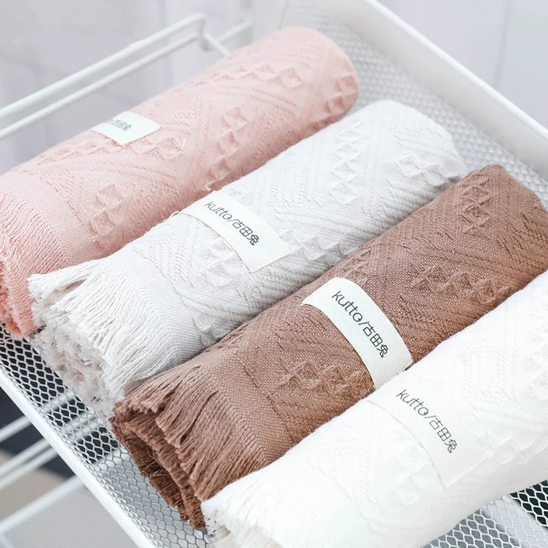 34x75cm 100% Cotton Tassel Solid Color Soft Water Absorbing Women Lady Girls Face Hand Towel Washcloth Bathroom Supplies
34x75cm 100% Cotton Tassel Solid Color Soft Water Absorbing Women Lady Girls Face Hand Towel Washcloth Bathroom Supplies