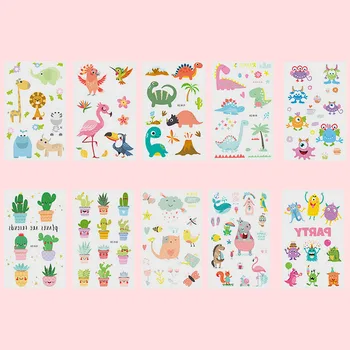 Besegad 10 PCS Cute Cartoon Animal Plant Waterproof Temporary Tattoo Stickers Fake Tattoo Stickers for kids Tattoo Stickers Toys
Besegad 10 PCS Cute Cartoon Animal Plant Waterproof Temporary Tattoo Stickers Fake Tattoo Stickers for kids Tattoo Stickers Toys