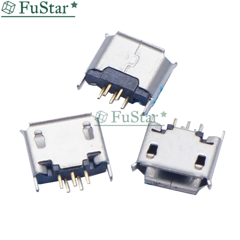 10pcs Vertical MICRO mini USB 5pin female seat 180 degrees jack 5P Direct plug-in USB connector
10pcs Vertical MICRO mini USB 5pin female seat 180 degrees jack 5P Direct plug-in USB connector
