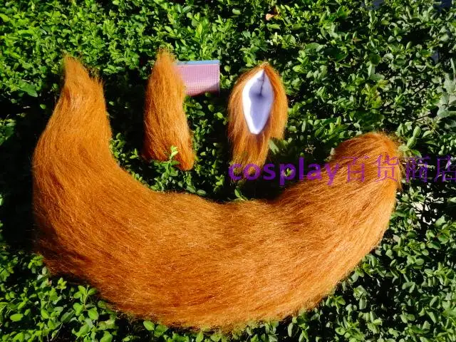 Natsume's Book of Friends Small Fox Wolf Ears and Tail Cosplay Universal Brown Plush Tail Props Toy
Natsume's Book of Friends Small Fox Wolf Ears and Tail Cosplay Universal Brown Plush Tail Props Toy