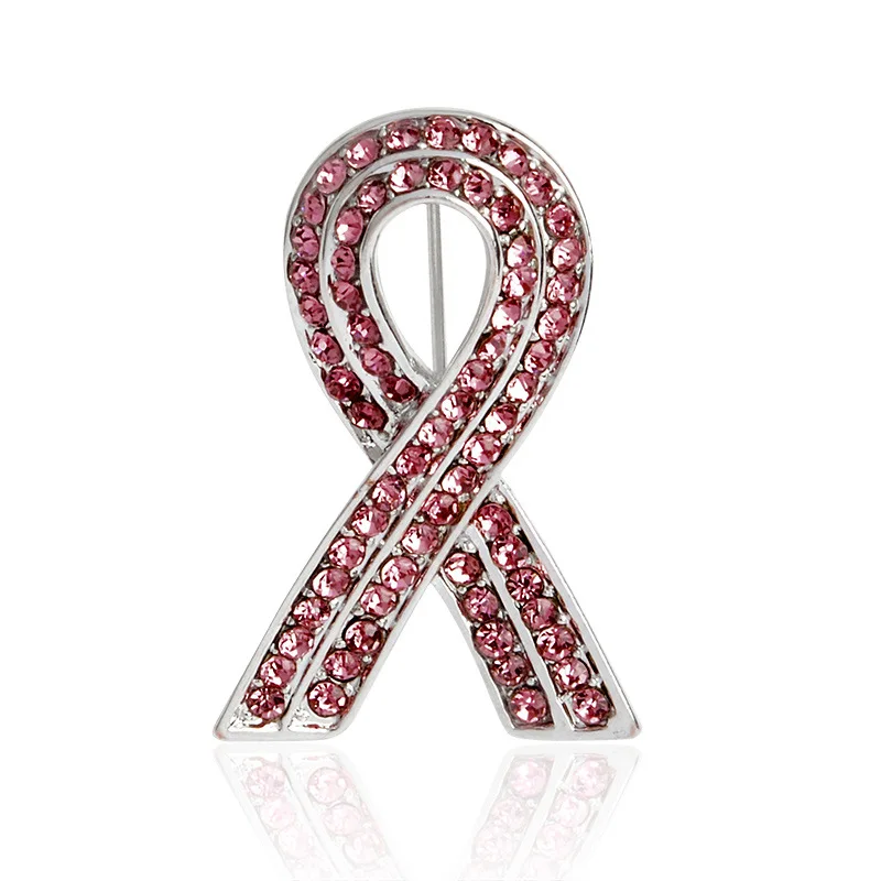 Breast Cancer Brooch Pins Pink Crystal Rhinestones Lapel Pin Badges Jewelry For Clothing
Breast Cancer Brooch Pins Pink Crystal Rhinestones Lapel Pin Badges Jewelry For Clothing