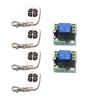 2017 New Arrival 12V 1CH Wireless Remote Control Switch System 4 Transmitter & 2 Receiver Relay Smart Home Free Shipping
2017 New Arrival 12V 1CH Wireless Remote Control Switch System 4 Transmitter & 2 Receiver Relay Smart Home Free Shipping