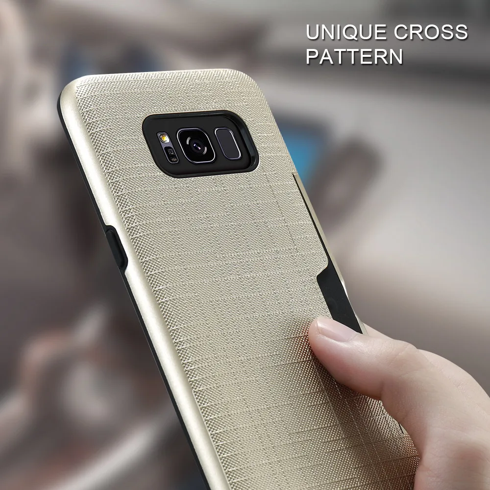 Чехол kisscase для Samsung Galaxy S8 S7 Edge чехол с отделениями карт деловой телефона Plus