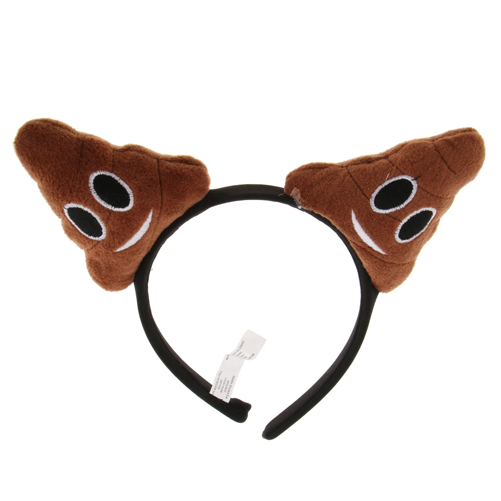 Fashion Funny Poo Brown Smiling Poopy Headband Fun Adults Kids New Year Birthday Gift Emoticon Poop Hairband Hair Accessory
Fashion Funny Poo Brown Smiling Poopy Headband Fun Adults Kids New Year Birthday Gift Emoticon Poop Hairband Hair Accessory