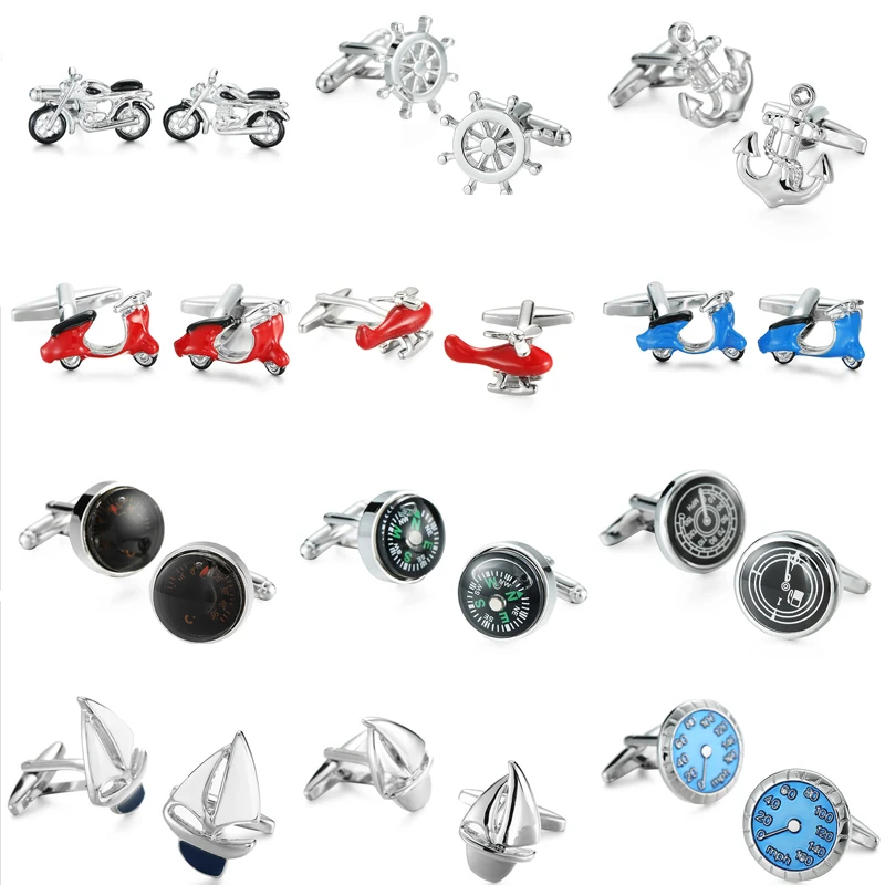 WN The new high quality transport aircraft electric motorcycle Cufflinks fashion men's French shirt Cufflinks
WN The new high quality transport aircraft electric motorcycle Cufflinks fashion men's French shirt Cufflinks