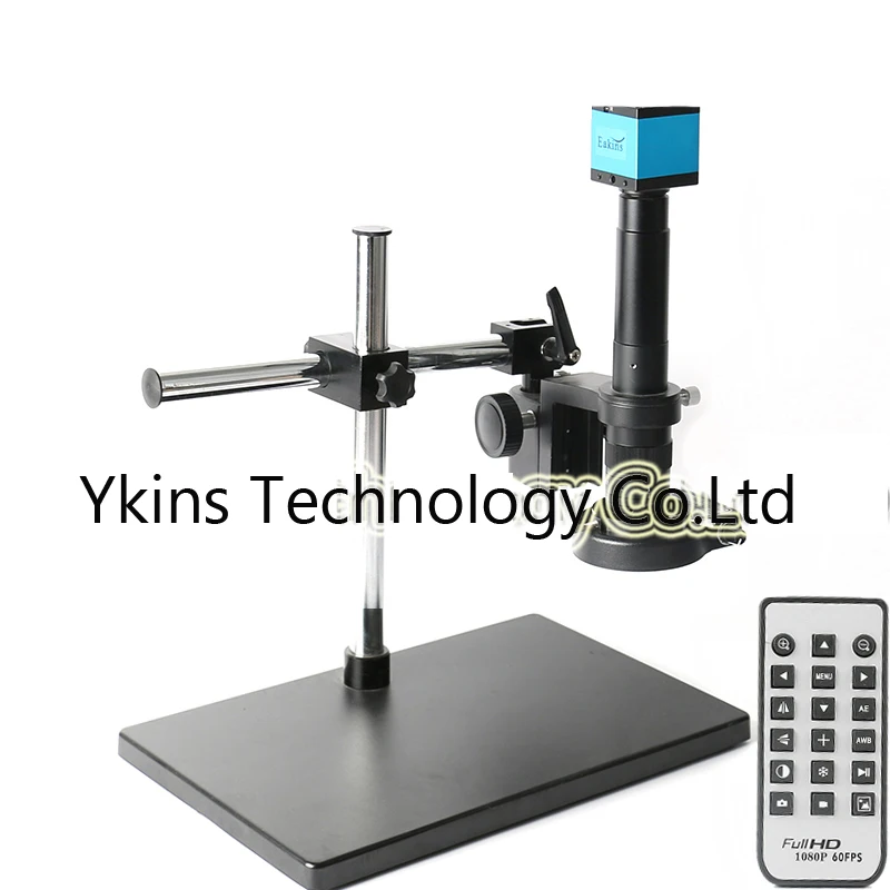 HD 1080P 16MP USB Digital Microscope Camera Kit + Adjustable Angle Boom Stand + 180X / 300X C Mounting Lenses + 144 LED Lights
HD 1080P 16MP USB Digital Microscope Camera Kit + Adjustable Angle Boom Stand + 180X / 300X C Mounting Lenses + 144 LED Lights