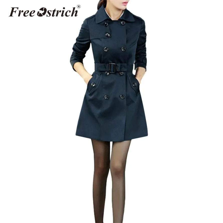 Free Ostrich 2019 Double Breasted Mid-long Trench Coat Women Belt Cloak Polerones Mujer Windbreaker Female Abrigo Sep21
Free Ostrich 2019 Double Breasted Mid-long Trench Coat Women Belt Cloak Polerones Mujer Windbreaker Female Abrigo Sep21