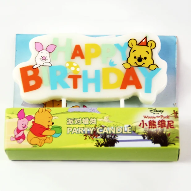 Winnie the Pooh Cartoon Candles Kids Happy Birthday Cake Decoration Cupcake Candles Party Decoration Supplies candle
Winnie the Pooh Cartoon Candles Kids Happy Birthday Cake Decoration Cupcake Candles Party Decoration Supplies candle