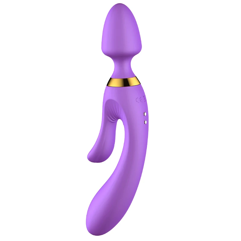 gelugee Vibrators Sex toy for Women Silicon Dildo Vibrator AV Magic Wand,3 Motors G spot Rabbit Vibrating Massage for Couples 7
