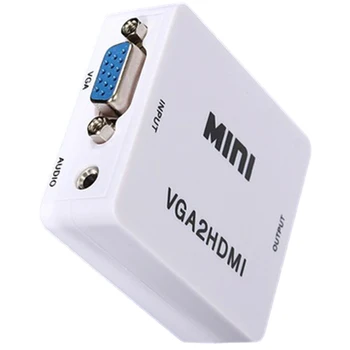 5 Packs 1080P Audio VGA to HDMI HD HDTV Video Converter Box Adapter for PC Laptop DVD
5 Packs 1080P Audio VGA to HDMI HD HDTV Video Converter Box Adapter for PC Laptop DVD