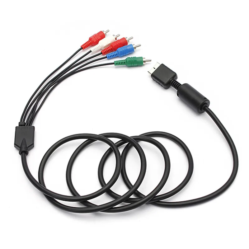 100 шт./лот оптовая продажа HD компонентов AV Аудио Видео HDTV кабель для Sony PS1 PS2 PS3 |