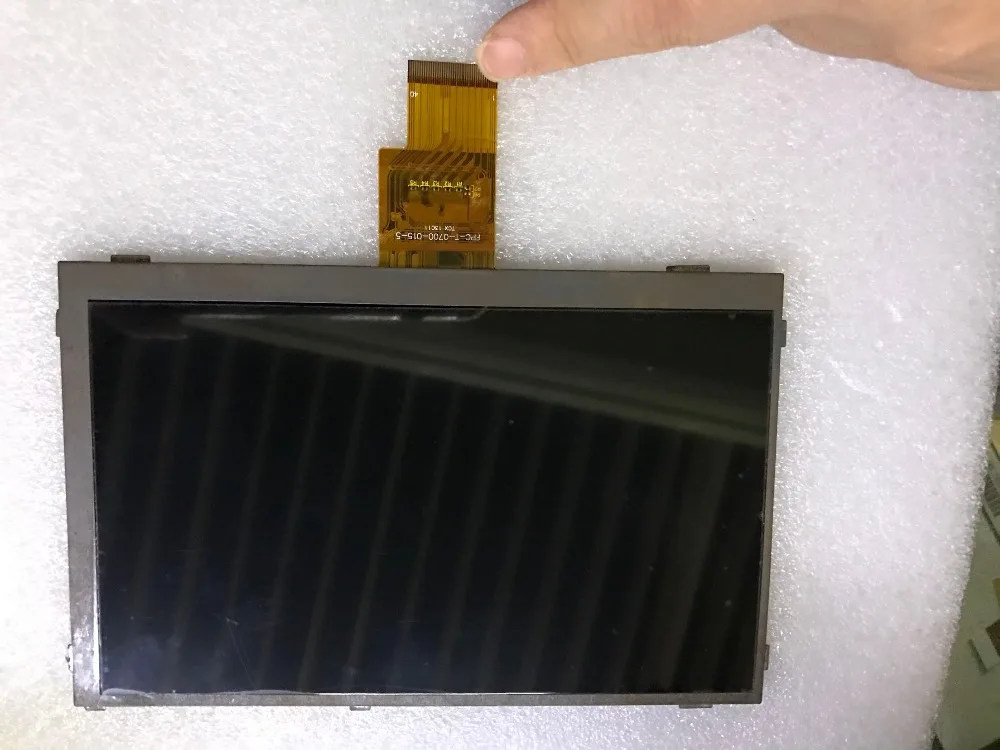 7 inch FPC-T0700-015-5 H-H07018FPC-AZ0 E242868 SL007DF02FPC-V0 LCD HB070NA-01D Display screen
7 inch FPC-T0700-015-5 H-H07018FPC-AZ0 E242868 SL007DF02FPC-V0 LCD HB070NA-01D Display screen