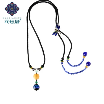 Handmade Ethnic Alloy Flydragon Pendant Necklace Beads Tassel Rope Sweater Chain Fashion Jewelry women Pendant Necklace CL-17019
Handmade Ethnic Alloy Flydragon Pendant Necklace Beads Tassel Rope Sweater Chain Fashion Jewelry women Pendant Necklace CL-17019