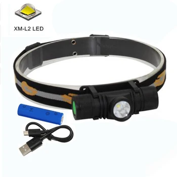 USB Rechargeable XM-L2 LED Headlight 4-Mode Zoom Headlamp Head Torch Waterproof Flashlight+18650 Battery + USB Charger
USB Rechargeable XM-L2 LED Headlight 4-Mode Zoom Headlamp Head Torch Waterproof Flashlight+18650 Battery + USB Charger