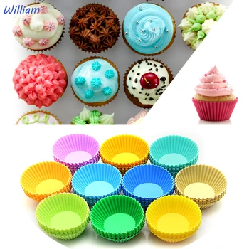 10pcs 7cm Random 8 Colors Muffin Silicone Mold Cupcake Bakeware Cupcake Liners Mold Kitchen Baking Cake Decorating Tools
10pcs 7cm Random 8 Colors Muffin Silicone Mold Cupcake Bakeware Cupcake Liners Mold Kitchen Baking Cake Decorating Tools