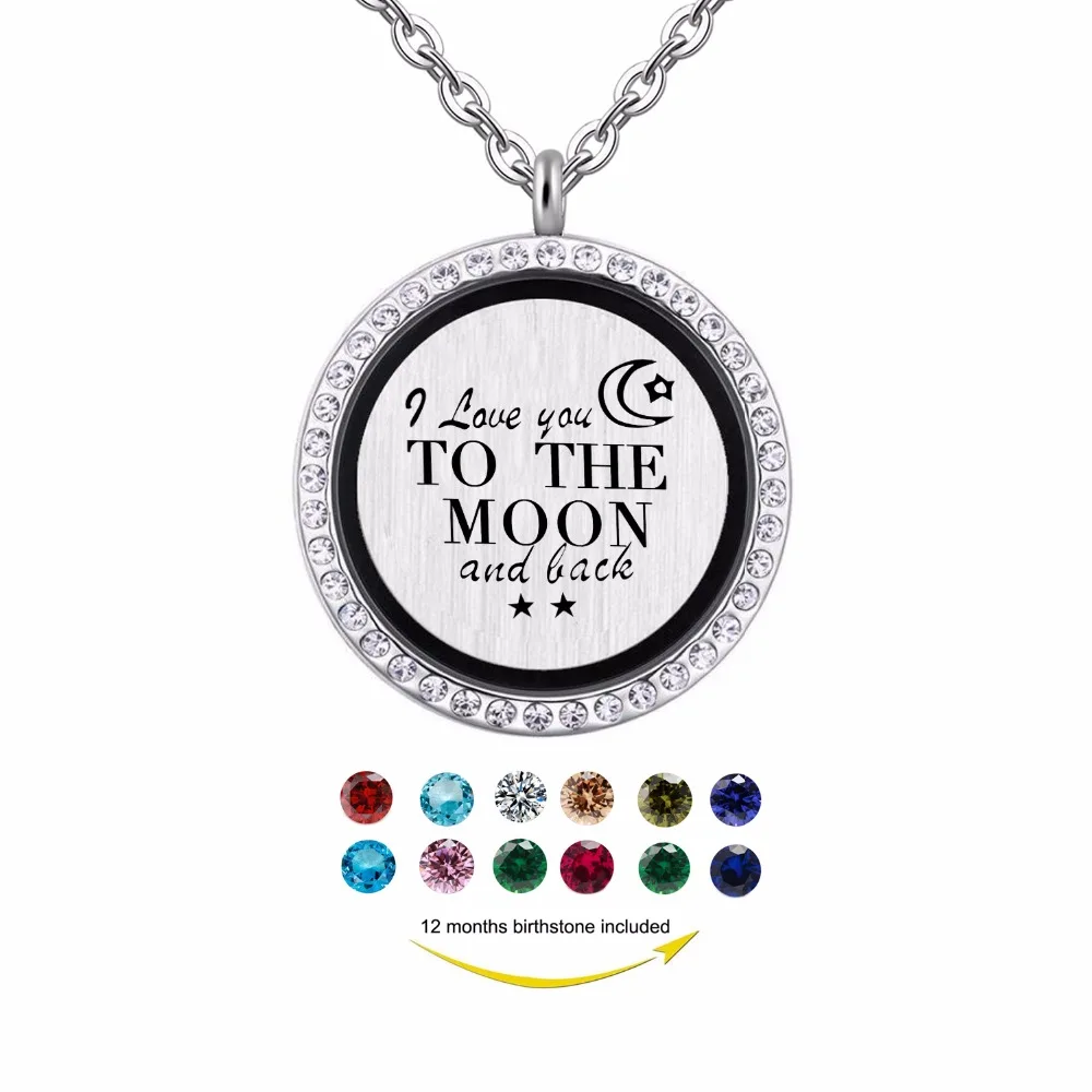 I love you to the moon and back floating locket Necklace,Fashion Picture lockets pendant with birthstone charms pendant jewelry
I love you to the moon and back floating locket Necklace,Fashion Picture lockets pendant with birthstone charms pendant jewelry