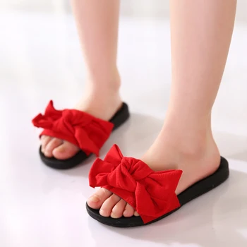 Summer New Children's Sandals Girls Bow Solid Color Slippers Word Leisure Mother And Daughter Parent-child Shoes #1
Summer New Children's Sandals Girls Bow Solid Color Slippers Word Leisure Mother And Daughter Parent-child Shoes #1