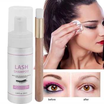 New 50ml Eyelashes Tools Makeup Remover Eyelashes Shampoo Cleaner Eyelash Extension Cleanser Shampoo Tool
New 50ml Eyelashes Tools Makeup Remover Eyelashes Shampoo Cleaner Eyelash Extension Cleanser Shampoo Tool