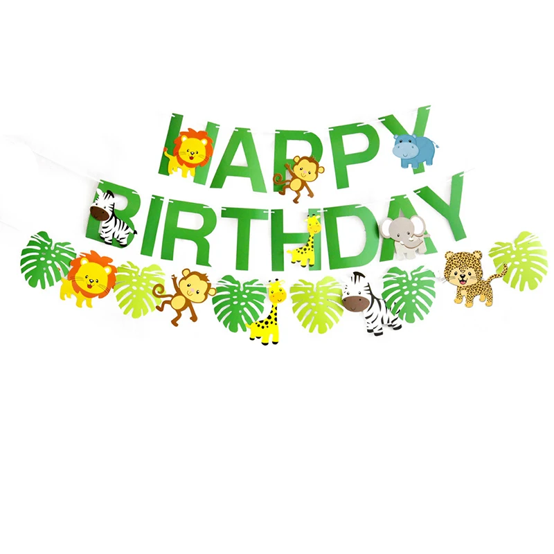 5 style Cartoon animal green forest pulling flag Jungle Animal banner pennant cake topper for baby shower birthday party decor
5 style Cartoon animal green forest pulling flag Jungle Animal banner pennant cake topper for baby shower birthday party decor