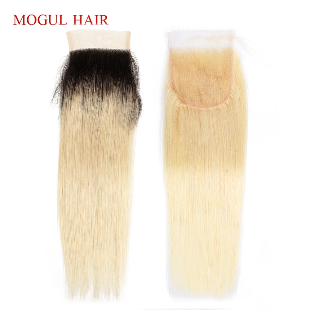 MOGUL HAIR T 1B 613 Dark Root Platinum Blonde 4*4 Lace Closure Free Middle Three Part Brazilian Straight Remy Human Hair
MOGUL HAIR T 1B 613 Dark Root Platinum Blonde 4*4 Lace Closure Free Middle Three Part Brazilian Straight Remy Human Hair