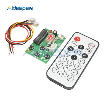 DC 4V-6V 2 Phase 4 Wire Stepper Motor Driver Controller Board Adjustable DC Motor Speed Controller Regulator With Remote Control
DC 4V-6V 2 Phase 4 Wire Stepper Motor Driver Controller Board Adjustable DC Motor Speed Controller Regulator With Remote Control