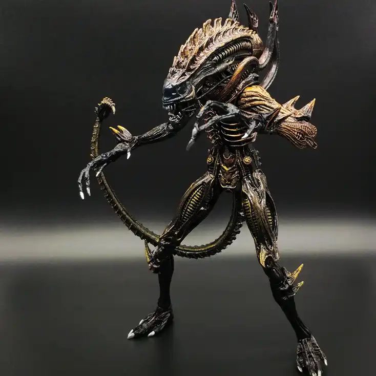 8 インチプレデター対エイリアン 13thラインナップ女王facehuggerアクションフィギュアモデルneca Gooum