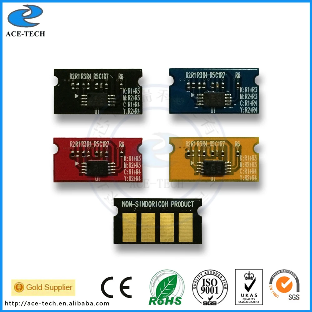 Compatible 2K 600568 Toner Reset Chip for Ricoh Aficio SP-C200, SP-C250L, SP-C250SFL laser printer copier cartridge parts
Compatible 2K 600568 Toner Reset Chip for Ricoh Aficio SP-C200, SP-C250L, SP-C250SFL laser printer copier cartridge parts