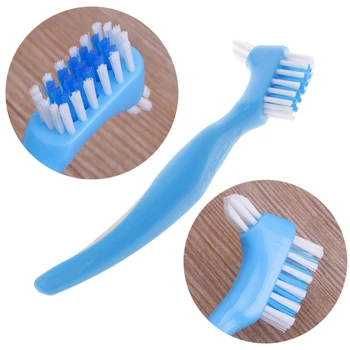 1PC New Y-Shape Toothbrush Dedicated Denture Double Brush Teeth Oral Care Blue 15.3cm Adult Toothbrush 
1PC New Y-Shape Toothbrush Dedicated Denture Double Brush Teeth Oral Care Blue 15.3cm Adult Toothbrush