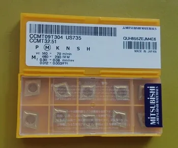 100 pcs/lot CCMT09T304 US735 Carbide insere ndexable turning tool CNC Cemented carbide inserts
100 pcs/lot CCMT09T304 US735 Carbide insere ndexable turning tool CNC Cemented carbide inserts