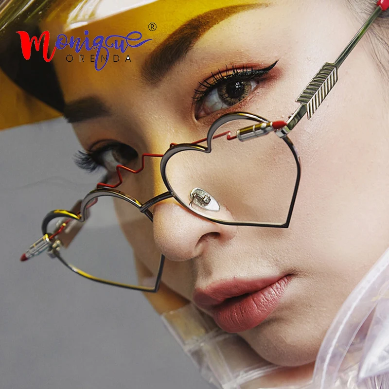 Fashion Cat Eye Sunglasses Women Cute Luxury Heart arrow Sun Glasses Women Sexy Rimless Pink Shades Transparent Glasses UV400
Fashion Cat Eye Sunglasses Women Cute Luxury Heart arrow Sun Glasses Women Sexy Rimless Pink Shades Transparent Glasses UV400