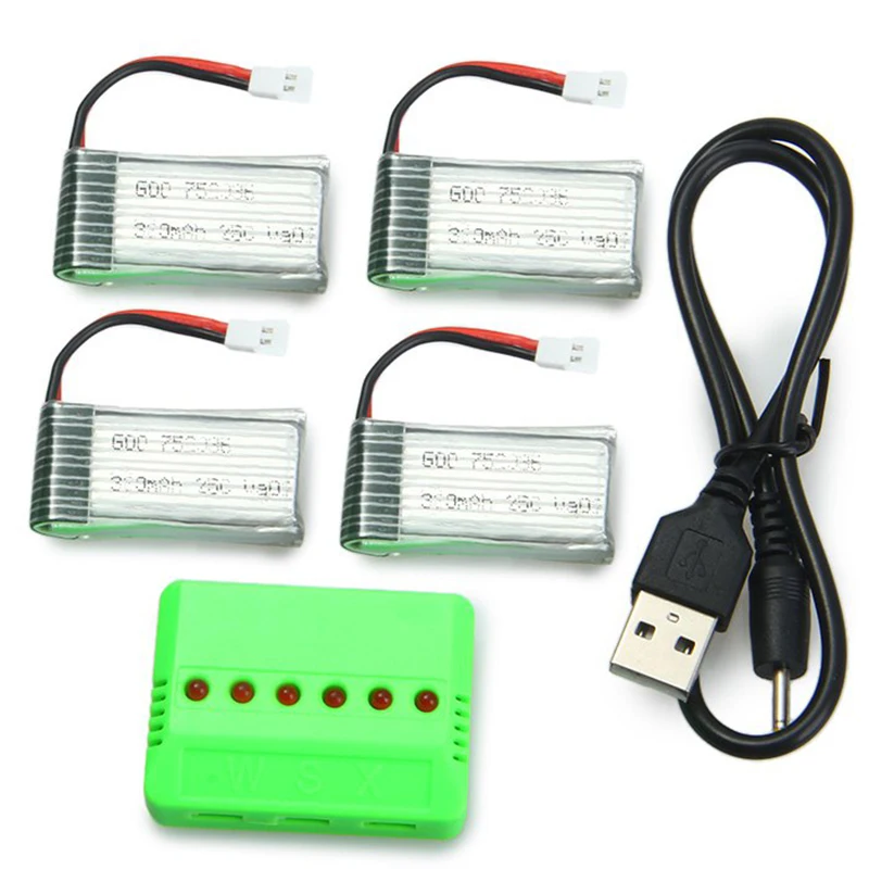 Upgraded Accessory Set For Mould King 33041 33041A 5 X 3.7V 380mAh 25C Battery / X6 Charger RC Drone Spare Parts Accessories
Upgraded Accessory Set For Mould King 33041 33041A 5 X 3.7V 380mAh 25C Battery / X6 Charger RC Drone Spare Parts Accessories