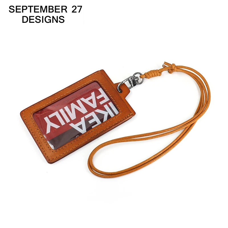Double Transparent ID Card Holder Genuine Leather Business Badge Case Cowhide Tag lanyard Retractable Neck Strap Mini Wallets
Double Transparent ID Card Holder Genuine Leather Business Badge Case Cowhide Tag lanyard Retractable Neck Strap Mini Wallets