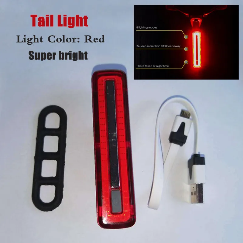 Bicycle Rear Light Cob Bicycle Led Light Rechargeable USB Safety Taillight Cycling Waterproof Mtb Tail Light Back Lamp
Bicycle Rear Light Cob Bicycle Led Light Rechargeable USB Safety Taillight Cycling Waterproof Mtb Tail Light Back Lamp