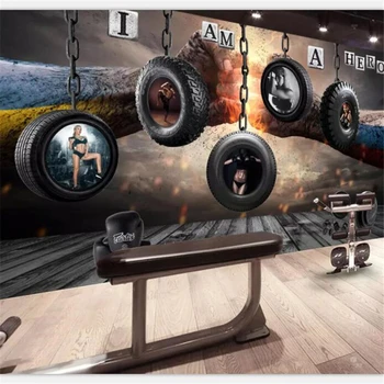 beibehang Wallpaper mural custom living room bedroom photo HD fitness hanging tire boxing beauty sports photo mural background
beibehang Wallpaper mural custom living room bedroom photo HD fitness hanging tire boxing beauty sports photo mural background