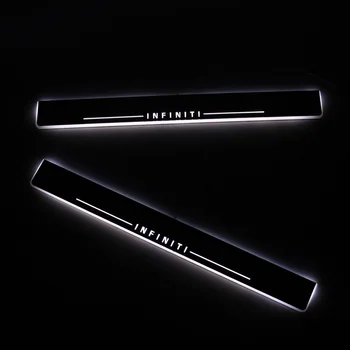 SNCN LED Car Scuff Plate Trim Pedal Door Sill Pathway Moving Welcome Light For Infiniti QX70 2013 2014 2015 Accessories Acrylic
SNCN LED Car Scuff Plate Trim Pedal Door Sill Pathway Moving Welcome Light For Infiniti QX70 2013 2014 2015 Accessories Acrylic