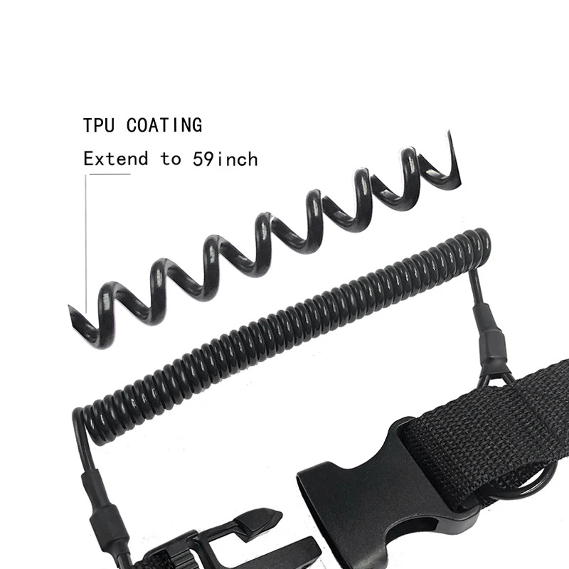 Tactical Elastic Lanyard Retainer Security Leash Diving Camera Torch Holder Anti Losing Rope FI-19ING
Tactical Elastic Lanyard Retainer Security Leash Diving Camera Torch Holder Anti Losing Rope FI-19ING