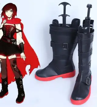 RWBY 4 Red Trailer Ruby Rose Cosplay Boots Shoes Anime Party Cosplay Boots Custom Made Women Shoes
RWBY 4 Red Trailer Ruby Rose Cosplay Boots Shoes Anime Party Cosplay Boots Custom Made Women Shoes
