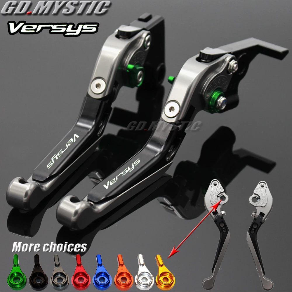 LOGO Versys For KAWASAKI VERSYS 650 VERSYS650 2006 2007 2008 Motorcycle Folding Extendable Brake Clutch Levers 20 Colors
LOGO Versys For KAWASAKI VERSYS 650 VERSYS650 2006 2007 2008 Motorcycle Folding Extendable Brake Clutch Levers 20 Colors