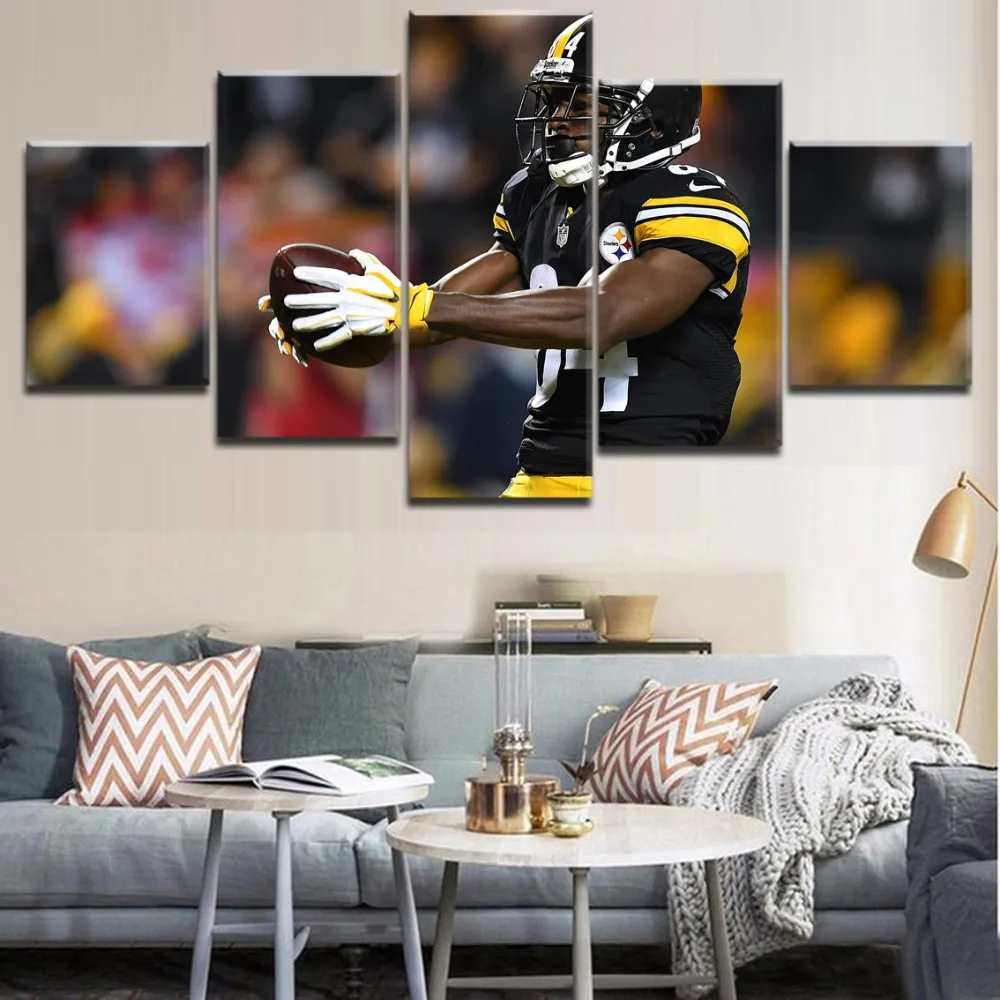 Hot Sell Modular HD Print 5 Pieces The Rugby Player Poster Sports Painting Decorative Framework For Bedroom Living Room Artwork
Hot Sell Modular HD Print 5 Pieces The Rugby Player Poster Sports Painting Decorative Framework For Bedroom Living Room Artwork