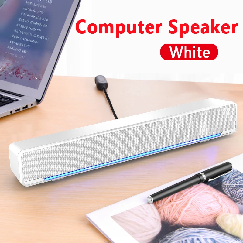 Speakers Computer Audio Desktop Speaker Subwoofer Notebook Multimedia Small Strip Speakers Home Notebook Multimedia Speaker
Speakers Computer Audio Desktop Speaker Subwoofer Notebook Multimedia Small Strip Speakers Home Notebook Multimedia Speaker