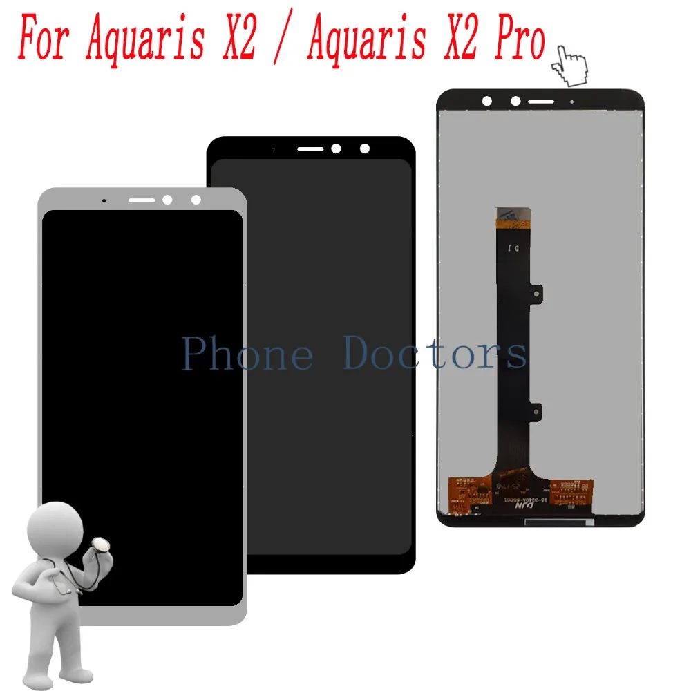 5.6'' Full LCD DIsplay + Touch Screen Digitizer Assembly For BQ Aquaris X2 / Aquaris X2 Pro ; New ;100% Tested ;Tracking Number
5.6'' Full LCD DIsplay + Touch Screen Digitizer Assembly For BQ Aquaris X2 / Aquaris X2 Pro ; New ;100% Tested ;Tracking Number