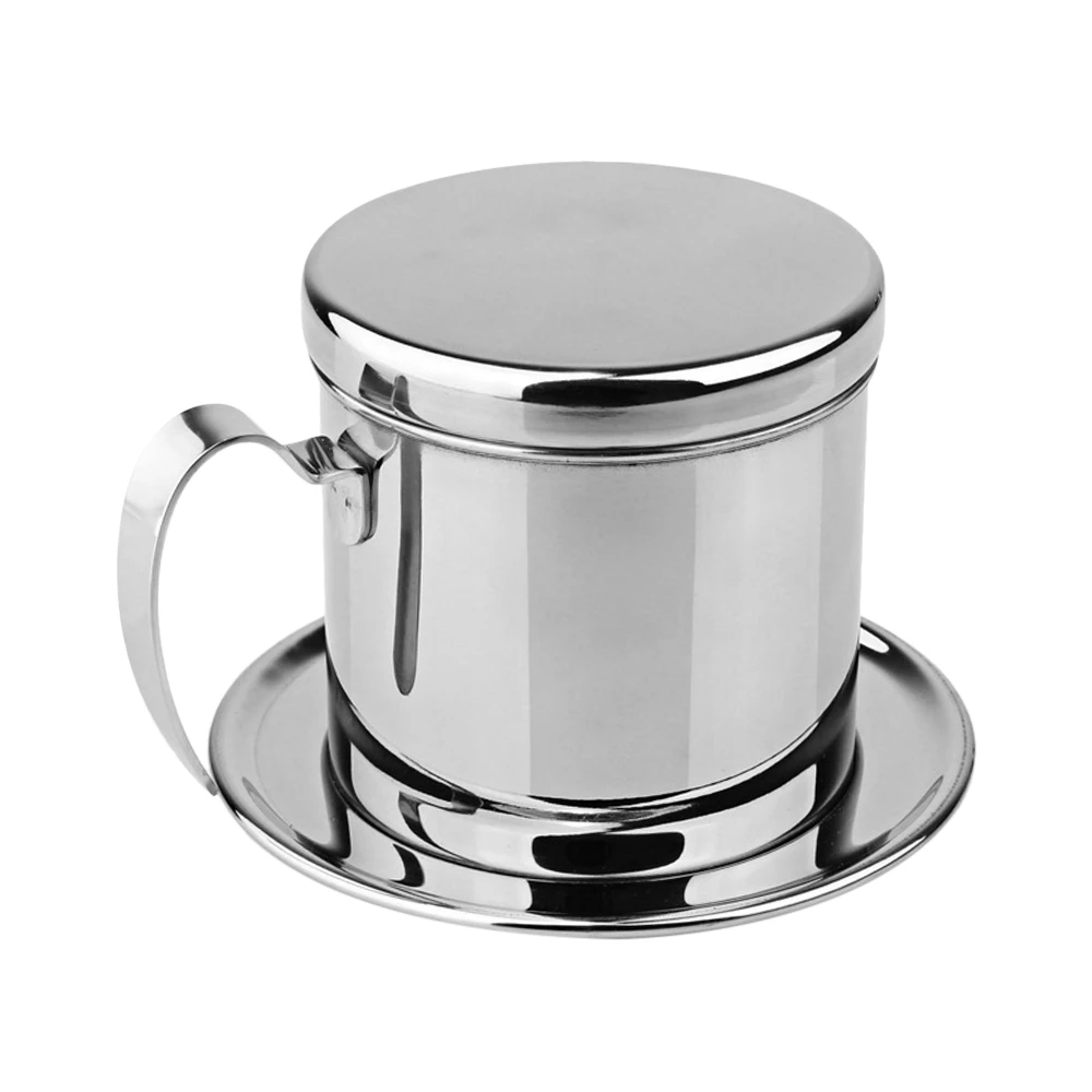 Stainless Steel Coffee Dripper Camping Coffee Maker Dripper Coffee Filter Pot for Home Office Travel Outdoor Tableware Cookware
Stainless Steel Coffee Dripper Camping Coffee Maker Dripper Coffee Filter Pot for Home Office Travel Outdoor Tableware Cookware