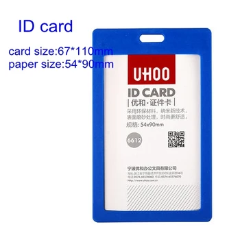 1PC Plastic Employee Cards ID Card Holder Name Badge Staff Business Card Holder With Candy Color
1PC Plastic Employee Cards ID Card Holder Name Badge Staff Business Card Holder With Candy Color