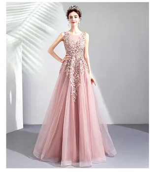 Plus Size 6XL Pink Evening Party Dress Custom Luxury Wedding Bridal Embroidery Embellished Formal Dress For Women Large Size 5XL
Plus Size 6XL Pink Evening Party Dress Custom Luxury Wedding Bridal Embroidery Embellished Formal Dress For Women Large Size 5XL