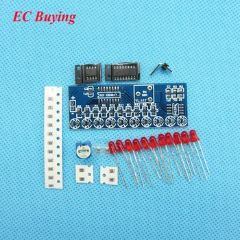 2pcs/lot NE555+CD4017 Light Water Flowing Light LED Module DIY Kit DIY Parts Kits for Self-Assembly Welding Practice Board
2pcs/lot NE555+CD4017 Light Water Flowing Light LED Module DIY Kit DIY Parts Kits for Self-Assembly Welding Practice Board